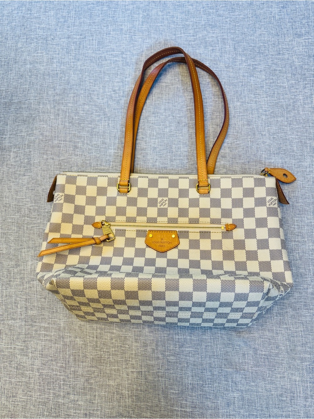 🎀 Louis Vuitton Damier Azur Lena PM with certificate of authenticity - Picture 2 of 10